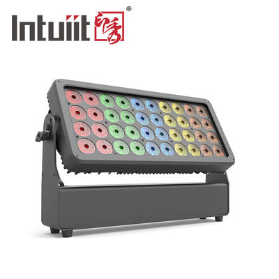 مصابيح LED خارجية 40 × 10 وات RGBW 4 في 1 LED خارجية