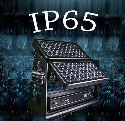 IP65 LED ضوء المرحلة مقاوم للماء 400w Rgbw 4 في 1 أدى ضوء الفيضانات الجدار غسالة لمنتزه