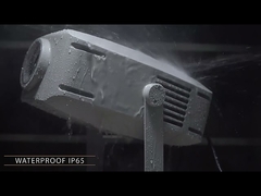 جهاز عرض غوبو خارجي 400 واط مقاوم للماء بتقنية LED مع تكبير مخصص