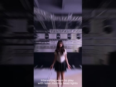 اللعب الإبداعي مع أشعة الليزر المتحركة