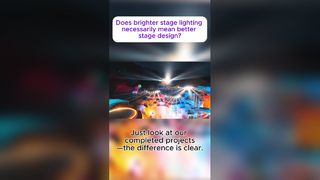 هل تعني إضاءة المسرح الأكثر سطوعًا بالضرورة تصميمًا أفضل للمسرح؟