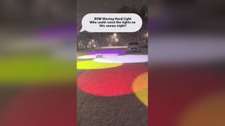 من يستطيع مقاومة الأضواء في هذه الليلة الثلجية؟