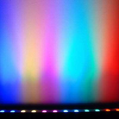80W Rgbw Dmx512 LED جدار غسالة عكس الضوء بكسل شريط خطي ديسكو حدث مشروع غسل مصباح