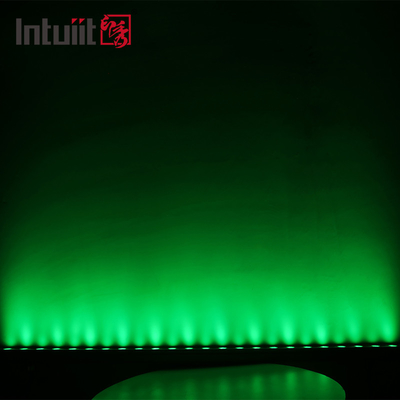 24W DMX512 LED أضواء غسالة الجدار الخطي 0.3M 0.5M 1M 40 درجة زاوية الشعاع