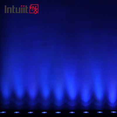 شريط غسيل LED لاسلكي DMX 12x2w RGBW 4 في 1 مصباح غسالة الجدار LED لتزيين الزفاف