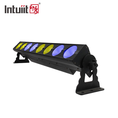 120W 8 * 15W Wall Washer Light Tri - In - 1 RGB Color Mixing LED COB Pixel Bar