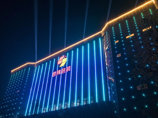 14x10w Rgbw 4 في 1 غسل بار ضوء Ip65 LED غسالة الحائط في الهواء الطلق DMX تغيير اللون