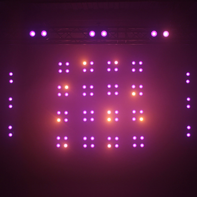4x90w DMX512 تحكم RGB LED الإضاءة المسرحية ضوء العمياء المقاوم للماء مع جسم الألومنيوم IP65