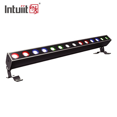 IP65 DMX 14x10w RGBW 4in1 LED المبنى الخارجي غسل الماء غسالة الحائط الضوء مصابيح المسرح