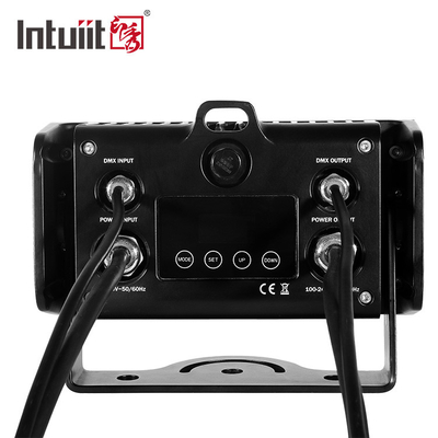 6x5W ضوء الطقس الخارجي المقاوم للماء DMX512 RGBW ضوء الطوفان LED فيلا ساحة بناء جسر مشروع إضاءة المناظر الطبيعية ضوء الطوفان اللون