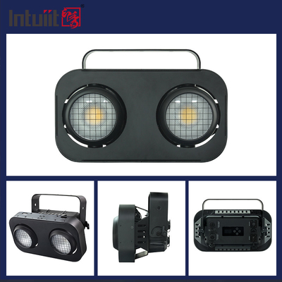 2 عيون 2x90W IP65 ضوء العمى للجمهور Led 200W Cob ضوء العمى للحزب