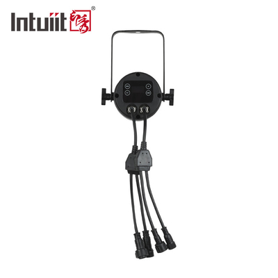 ضوء الحديقة LED Ip65 إضاءة المناظر الطبيعية 12W حديقة سبايك Rgbw ضوء خارجية ديكور مصابيح الضوء