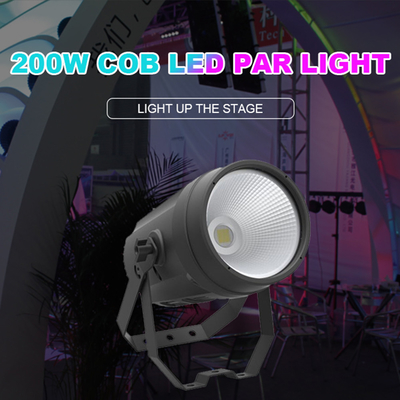 4in1 RGBW LED par light Cob Stage Blinder Light 200w Dmx512 أضواء المسرح LED Cob