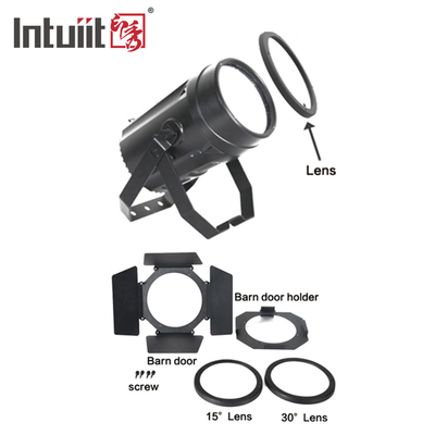 4in1 RGBW LED par light Cob Stage Blinder Light 200w Dmx512 أضواء المسرح LED Cob