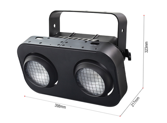 COB 2x90W المشاهدين العمياء 2 العيون العمياء المسرح ستوديو الضوء ضوء القماش