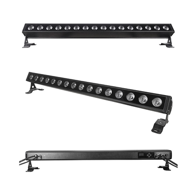 IP65 مقاوم للماء 16x5w خطية مدعومة خارجية غسالة الحائط مصباح Rgbw غسالة الحائط الضوء