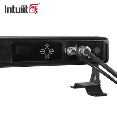 16 * 5W LED RGBW 4IN1 LED غسيل الحائط الضوء DMX LED Bar DMX Line Bar غسل المسرح الضوء الحفلة LED بكسلات DJ قابلة للتحكم بشكل فردي