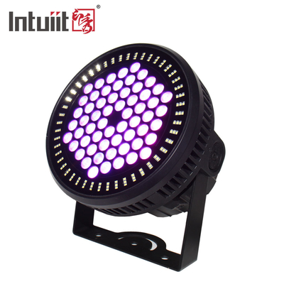 قوة عالية RGBW LEDs 60 أضواء par DMX512 60x12W ضوء الحزب ضوء الديسكو ضوء مرحلة للشريط السقف