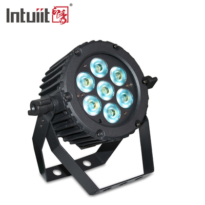 ضوء المسرح LED 7X22W RGB الألومنيوم DMX512 LED Par Light لحفل الزفاف