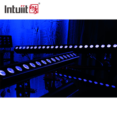 15*10 واط مبنى خارجي IP65 مضاد للماء بار صلب بكسل DMX512 RGBWA-UV 6IN1 LED غسالة الحائط الضوء