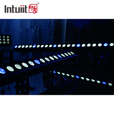 15*10 واط مبنى خارجي IP65 مضاد للماء بار صلب بكسل DMX512 RGBWA-UV 6IN1 LED غسالة الحائط الضوء
