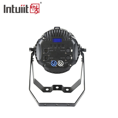 200W COB LED Par Light Cool White 4 في 1 Strobe Stage Light DMX Control DJ معدات الديسكو إضاءة المسرح