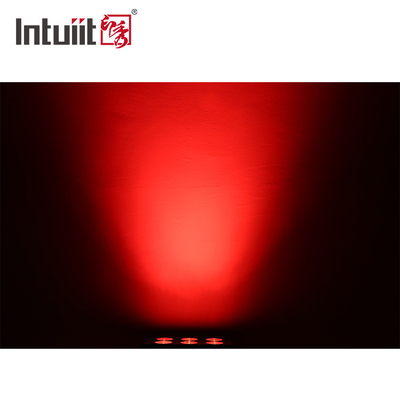 تصميم جديد للطابق الخارجي المعماري إضاءة المناظر الطبيعية LED زاوية شعاع ضيقة IP65 6 * 5W RGBW DMX512 مصابيح LED