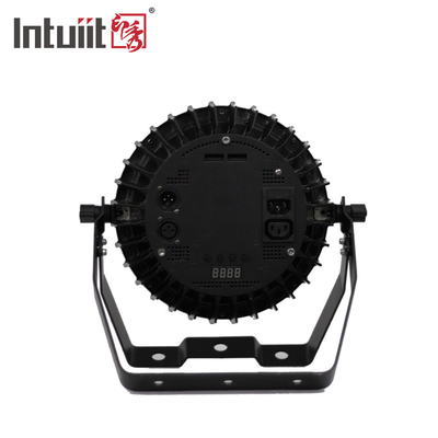 ضوء المسرح المهني 82W RGB 24*Tri-3W داخلي DMX512 ضوء LED سليم مسطح
