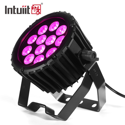 LED Par 12x3W RGBW Full Color 4IN1 RGBW 4IN1 ضوء الحفلات LED Flat Par Wall Washer Light