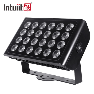 تصميم جديد للطابق الخارجي المعماري إضاءة المناظر الطبيعية LED زاوية شعاع ضيقة IP65 160W RGBW DMX512 مصابيح LED