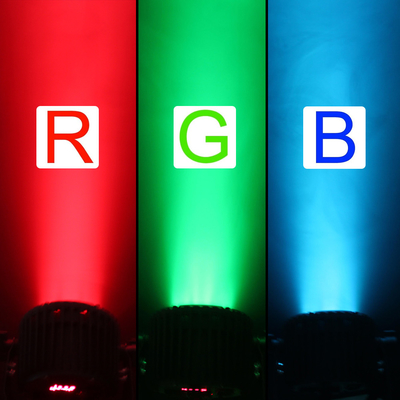 7 مصابيح 22W LED Par Stage RGB ضوء ديسكو Dmx512 ضوء المسرح للحفلات DJ الحدث