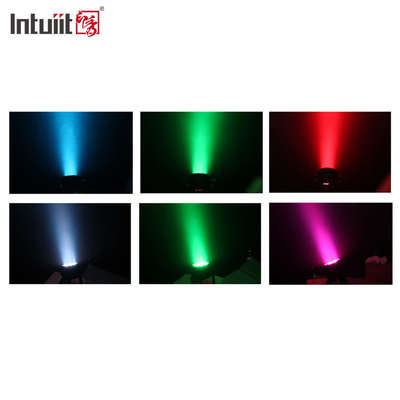 ميني LED Moving Head DJ Light RGB Beam Spotlights DMX 512 صوتية فعالة تأثير ستروب