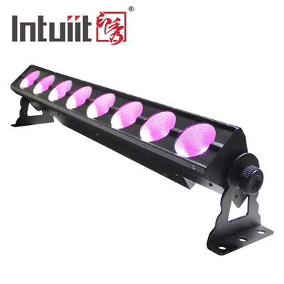 IP65 8 * 15W مصباح المسرح مع DMX RDM LED غسالة الحائط ضوء شريط dj ضوء رجب بكسل LED شريط مرحلة ضوء