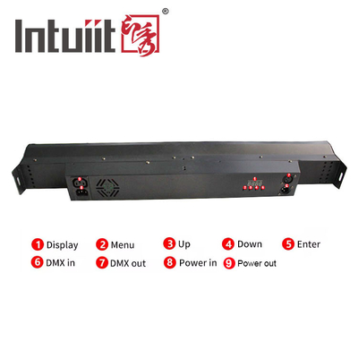 IP65 8 * 15W مصباح المسرح مع DMX RDM LED غسالة الحائط ضوء شريط dj ضوء رجب بكسل LED شريط مرحلة ضوء