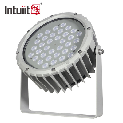 72 واط RGBW DMX512 مقاوم للماء أدى ضوء الفيضانات المناظر الطبيعية الخارجية حديقة جولة المرحلة ضوء الاسمية