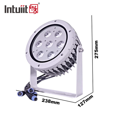 في الهواء الطلق Ip65 Dmx 60w Rgbw بقيادة أضواء المناظر الطبيعية للحديقة