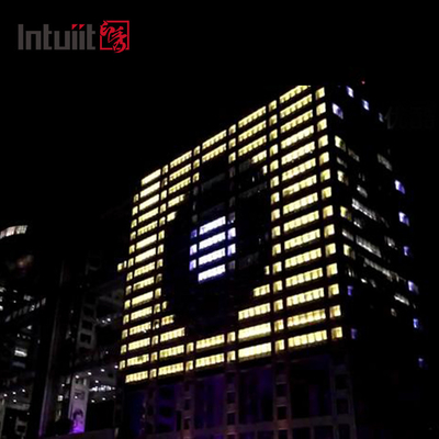 DMX512 RGB تغيير اللون 45w غسل شريط الضوء IP65 قاد غسالة الحائط في الهواء الطلق