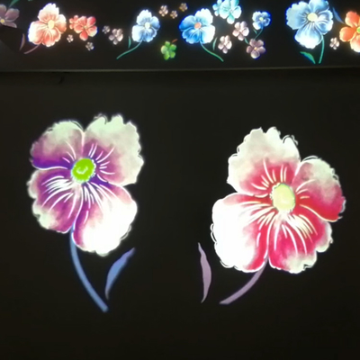 طاقة عالية 200W Gobo Projector IP65 في الخارج ضوء ليلي ضوء إشارة مصباح شعار ضوء إشارة