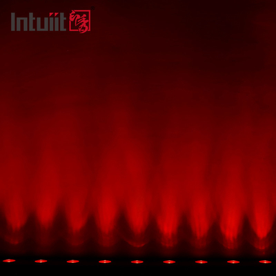 12x2W RGBW ضوء المسرح LED 4in1 ضوء فعال صوتي مدير ضوء البار الكنيسة إضاءة الزفاف أجهزة غسيل الجدران