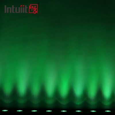 12x2W RGBW ضوء المسرح LED 4in1 ضوء فعال صوتي مدير ضوء البار الكنيسة إضاءة الزفاف أجهزة غسيل الجدران