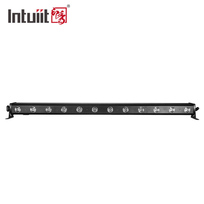 12x2W RGBW ضوء المسرح LED 4in1 ضوء فعال صوتي مدير ضوء البار الكنيسة إضاءة الزفاف أجهزة غسيل الجدران