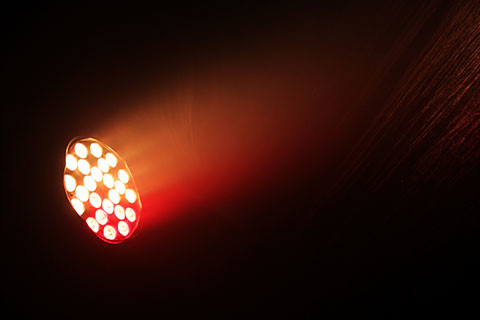 الألومنيوم 82W RGB LED Par Light LED DMX مرحلة Flat Par Light ضوء مرحلة LED رقيق للغاية