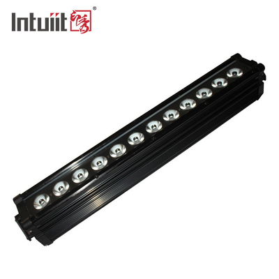 12X3W غسالة الحائط الخارجي LED IP65 مقاوم للماء DMX RGB LED خطي غسالة الضوء