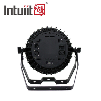 مصابيح الدي جي بار للمسرح - 90W LED Par Can Light RGBW DMX Control Uplights لحفلات الزفاف في الكنيسة