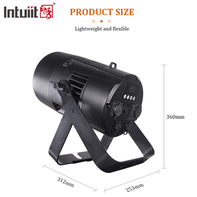 IP65 DMX Led Cob 200w Par الإضاءة في الخارج أضواء عيد الميلاد RGBW