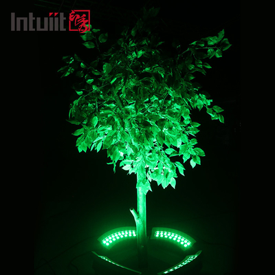 مصباح شجرة الضغط LED للخارج dmx512 36W RGBW لونية حديقة بقعة الضوء المناظر الطبيعية الإضاءة IP65 الألومنيوم أدى ضوء شجرة الضغط