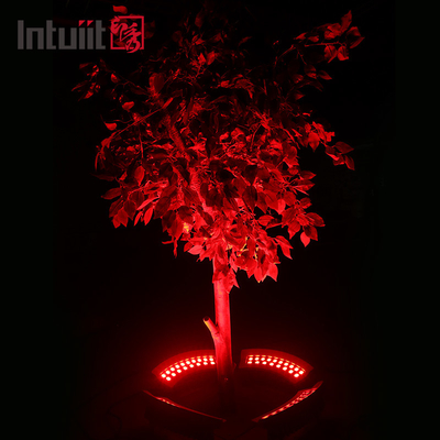 مصباح شجرة الضغط LED للخارج dmx512 36W RGBW لونية حديقة بقعة الضوء المناظر الطبيعية الإضاءة IP65 الألومنيوم أدى ضوء شجرة الضغط