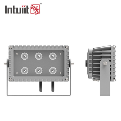 مضاد للماء IP65 LED واجهة ضوء الفيضان مربع RGBW LED ضوء الفيضانات للخارج المناظر الطبيعية الحديقة المبنى