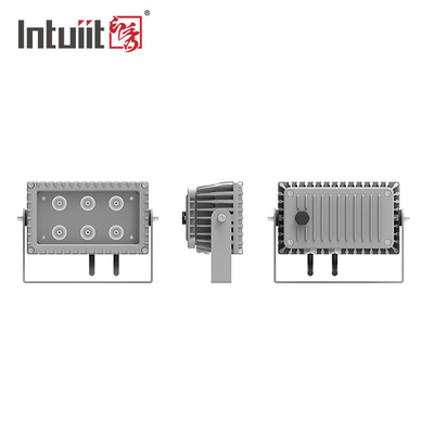 مضاد للماء IP65 LED واجهة ضوء الفيضان مربع RGBW LED ضوء الفيضانات للخارج المناظر الطبيعية الحديقة المبنى