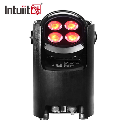 4x12W RGBW Led Par Stage Light بطارية Uplight Uplight لاسلكي للزفاف